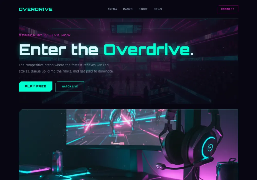 Overdrive - Cyberpunk redesign by Attract